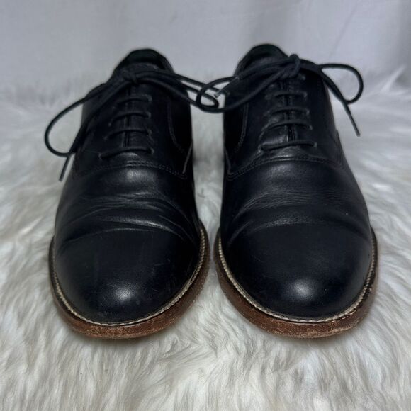 Nisolo Men\'s Classic Everyday Black Leather Oxfords‎ Sz 9.5 main image 6